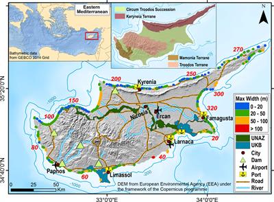 Climate change - induced hazards on touristic island beaches: Cyprus, Eastern Mediterranean